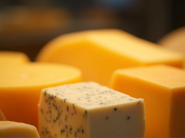 Assortment of dairy and deli products
