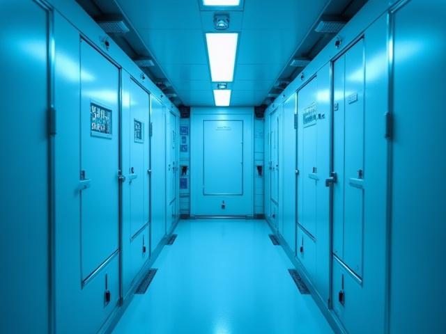 Pharmaceutical cold storage logistics