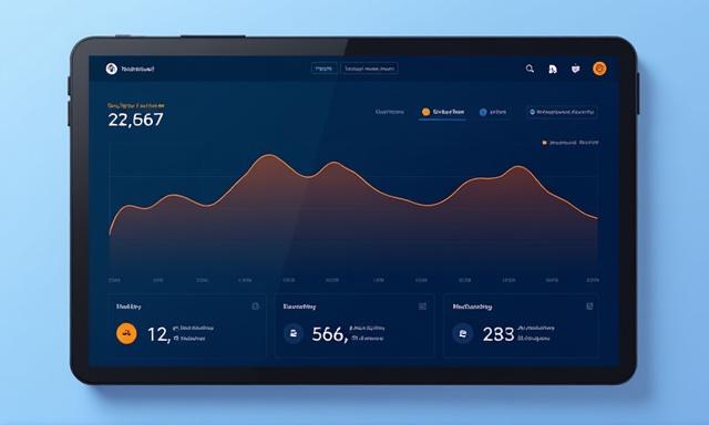Illustration of a real-time temperature tracking dashboard showing consistent thermal stability
