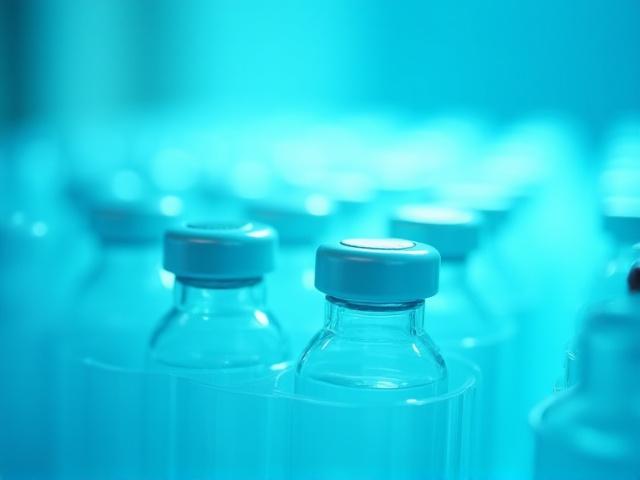 Medical vials in a cold storage environment